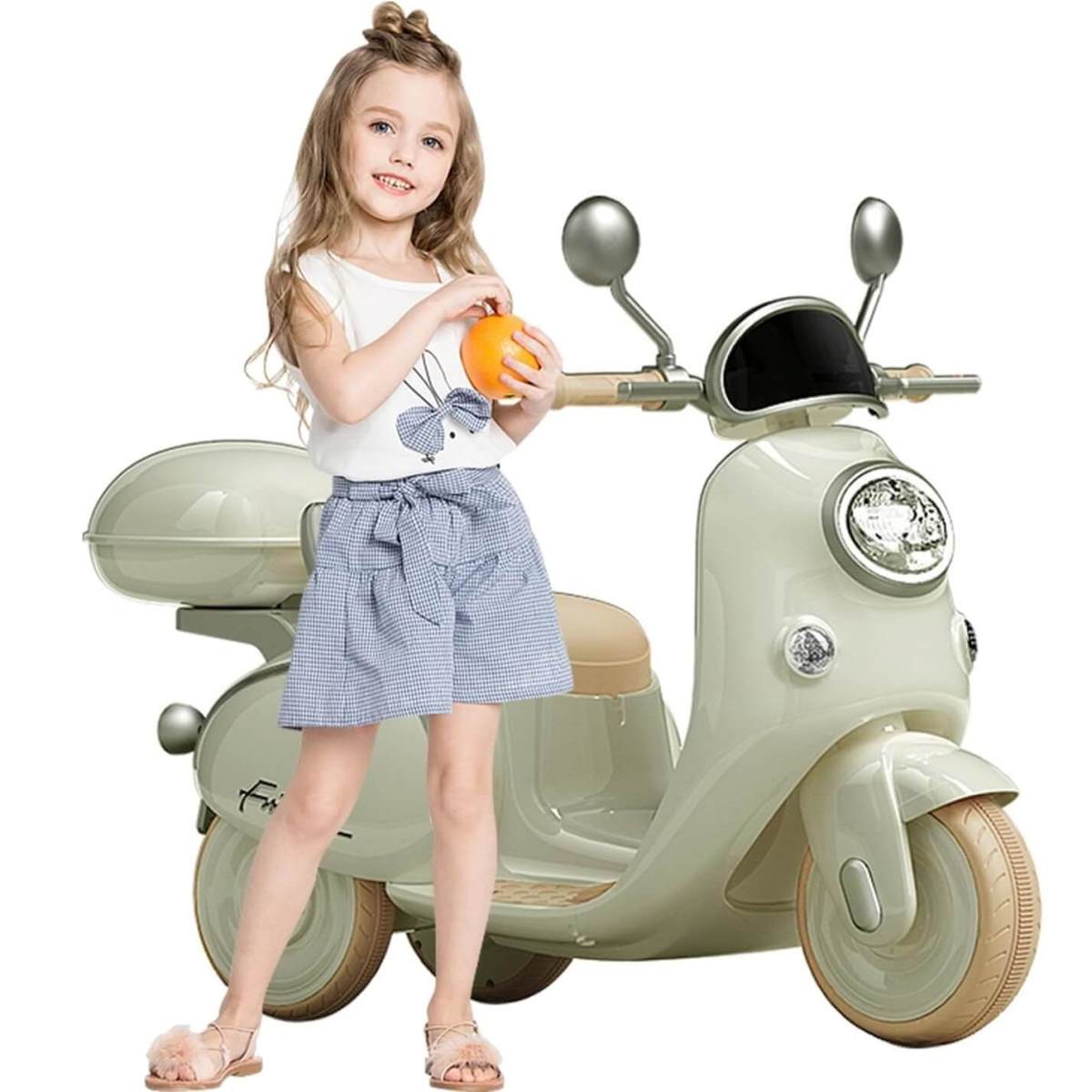 Kids Electric Delivery Motorbike