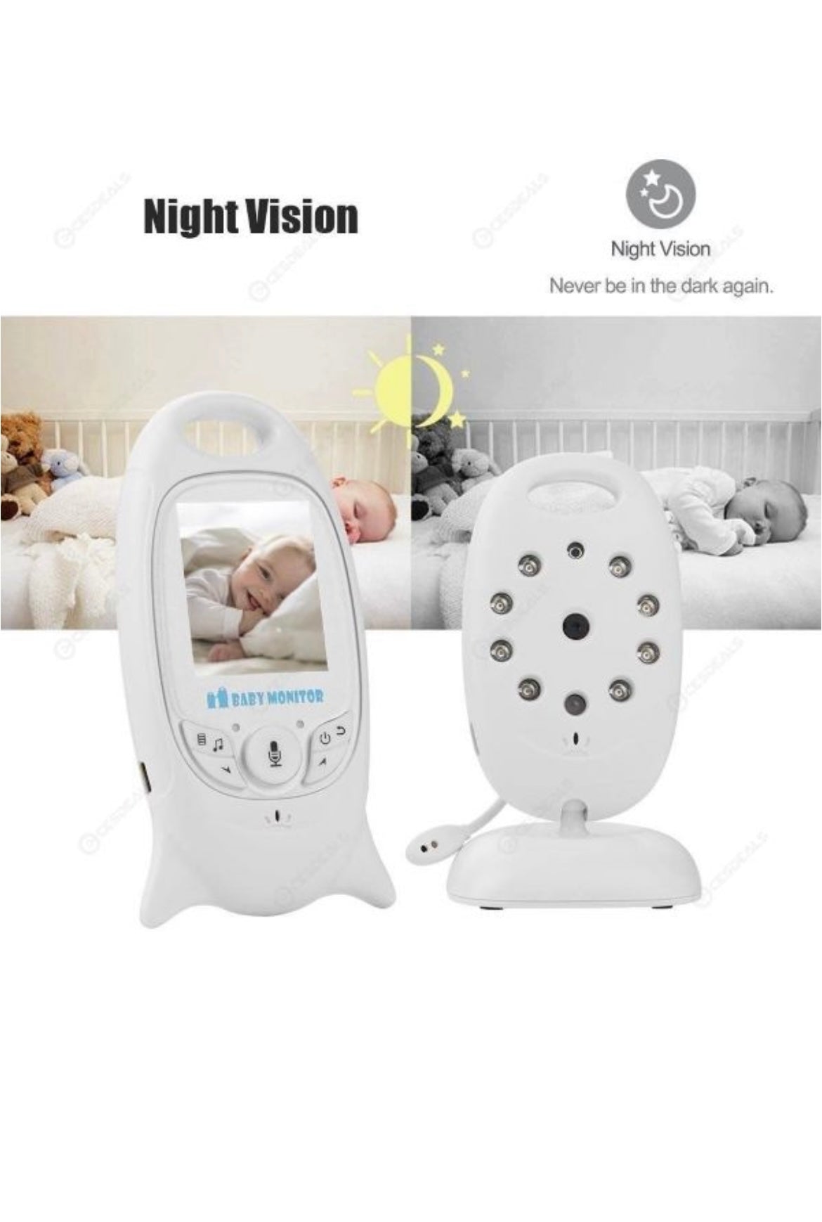 Video Baby Monitor with Night Vision