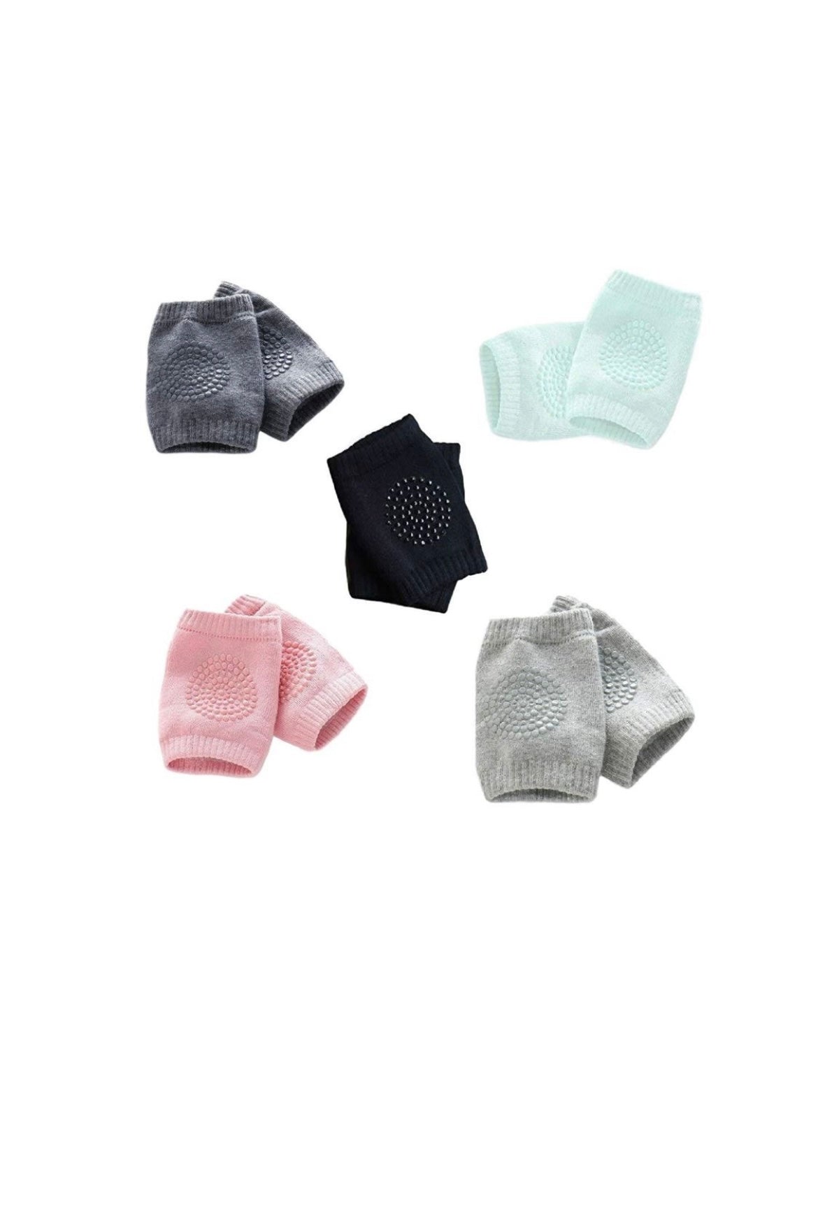 4 pairs Baby Crawling Knee Protectors