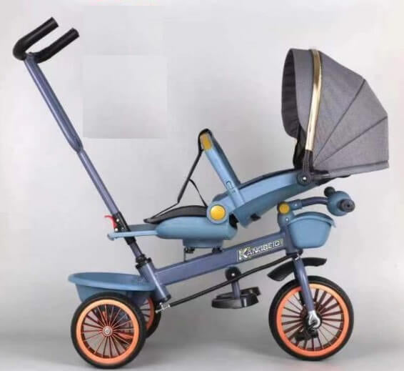 2 in 1 Baby Tricycle Stroller
