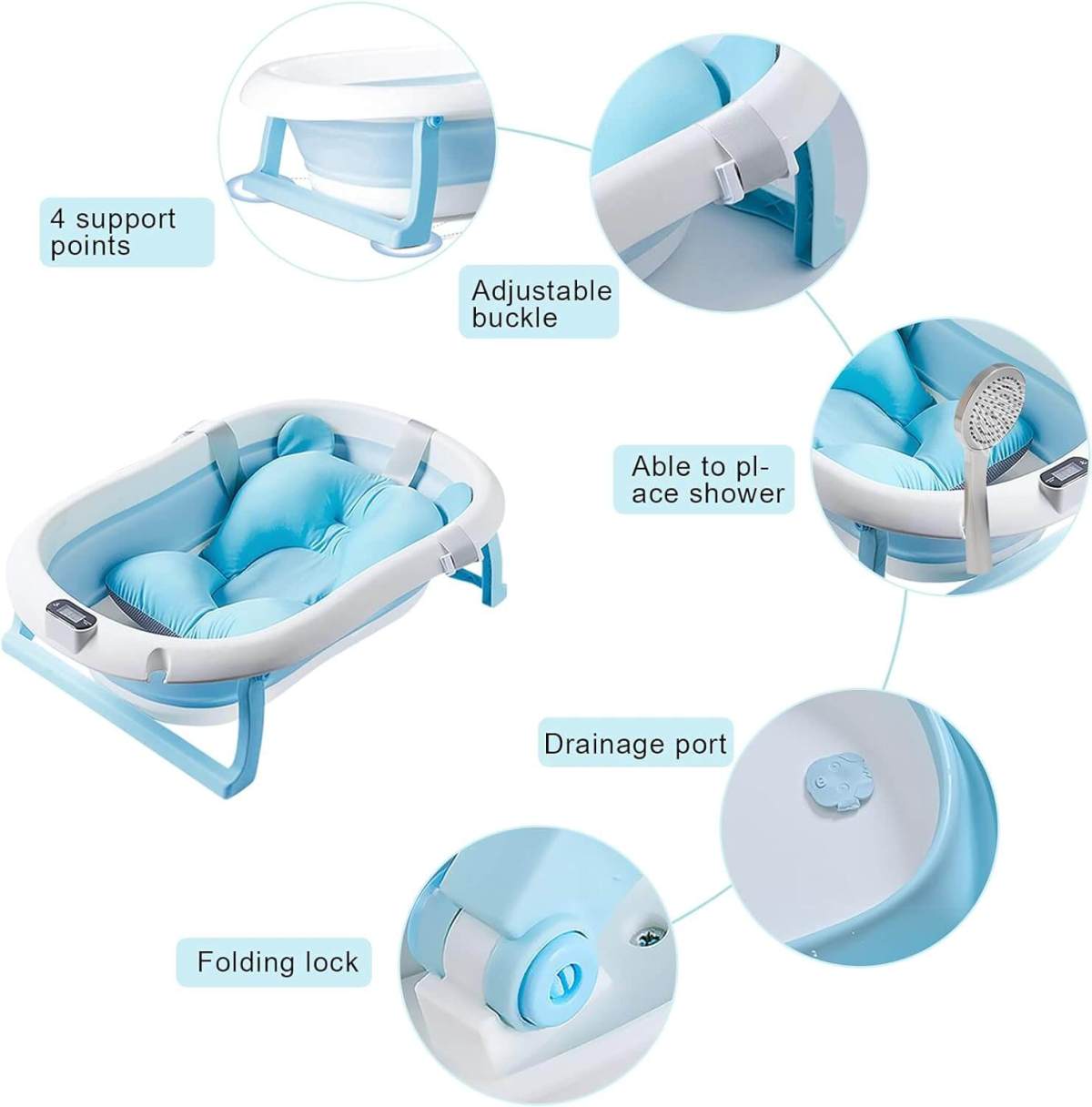 Foldable Baby Baththub