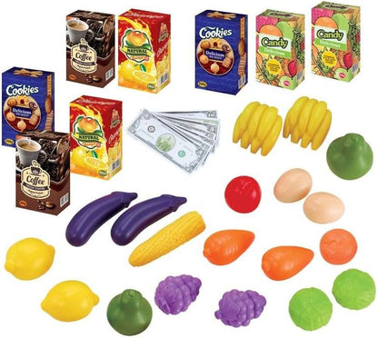 Shopping Trolley Play Toy Set