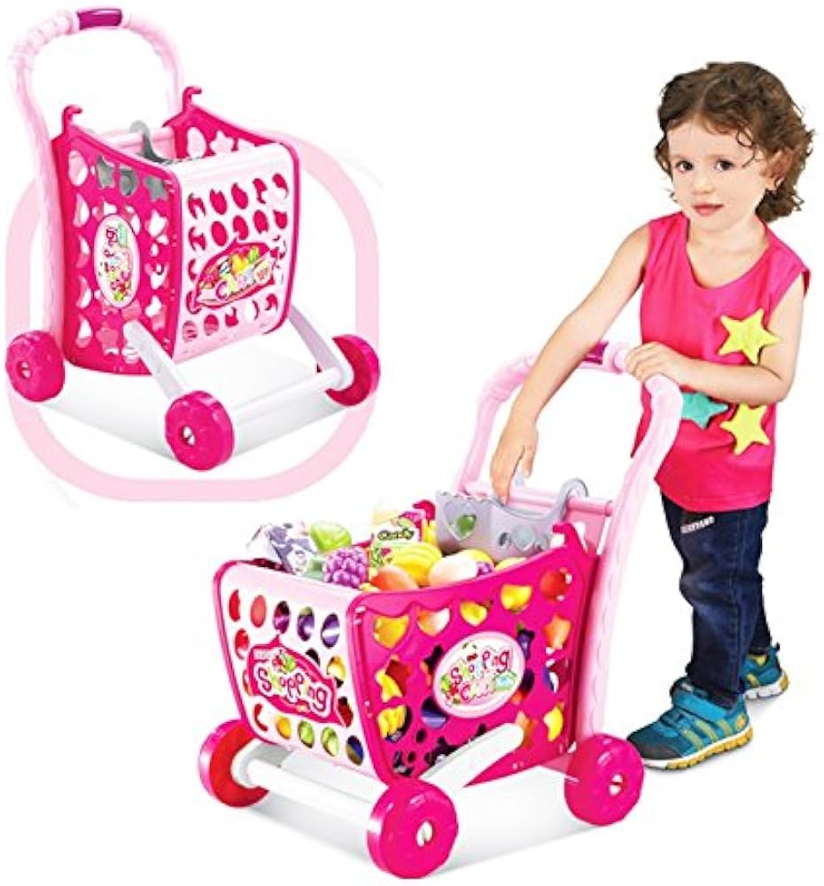 Shopping Trolley Play Toy Set