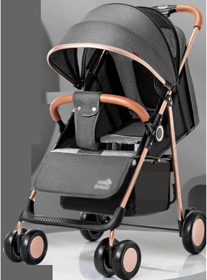 Baby Foldable Stroller with Removable Wheels