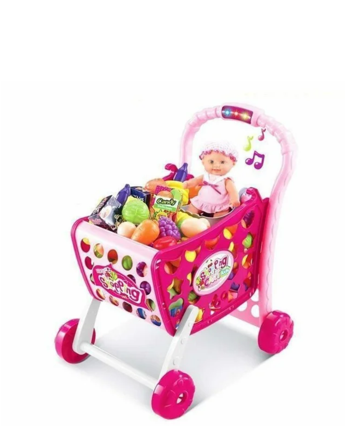 Shopping Trolley Play Toy Set